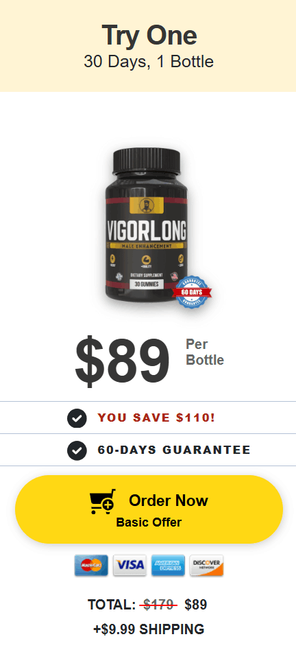Vigor Long 1 bottle price