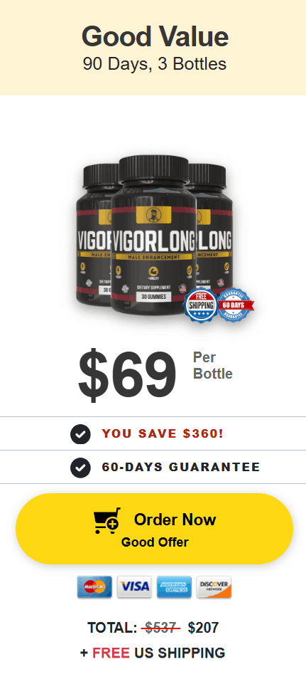 Vigor Long  price 3 bottle